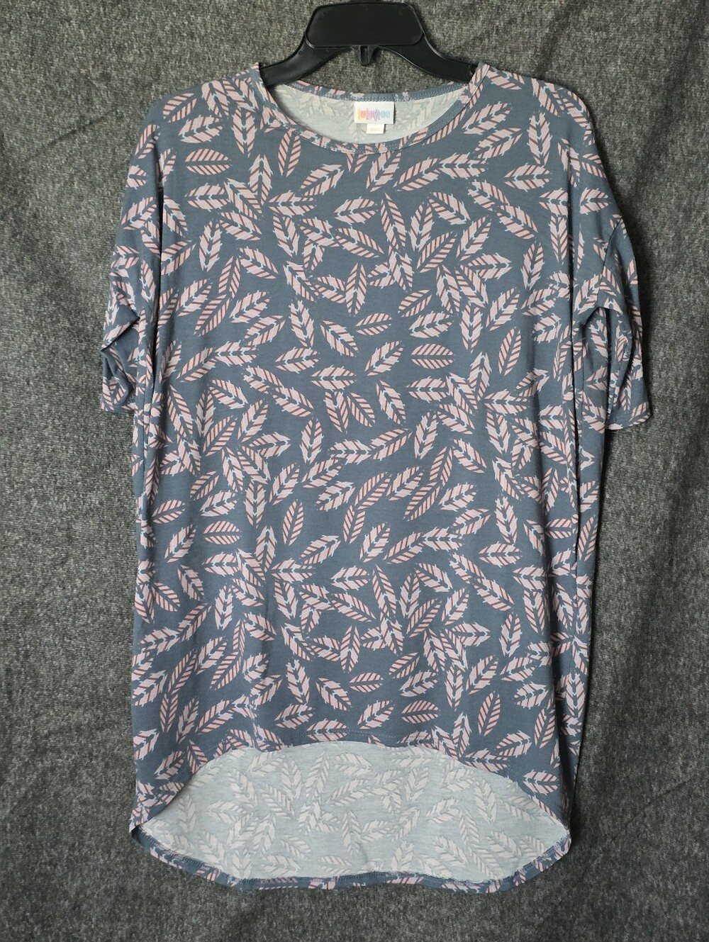 LuLaRoe Feather Print Irma - Size XXS